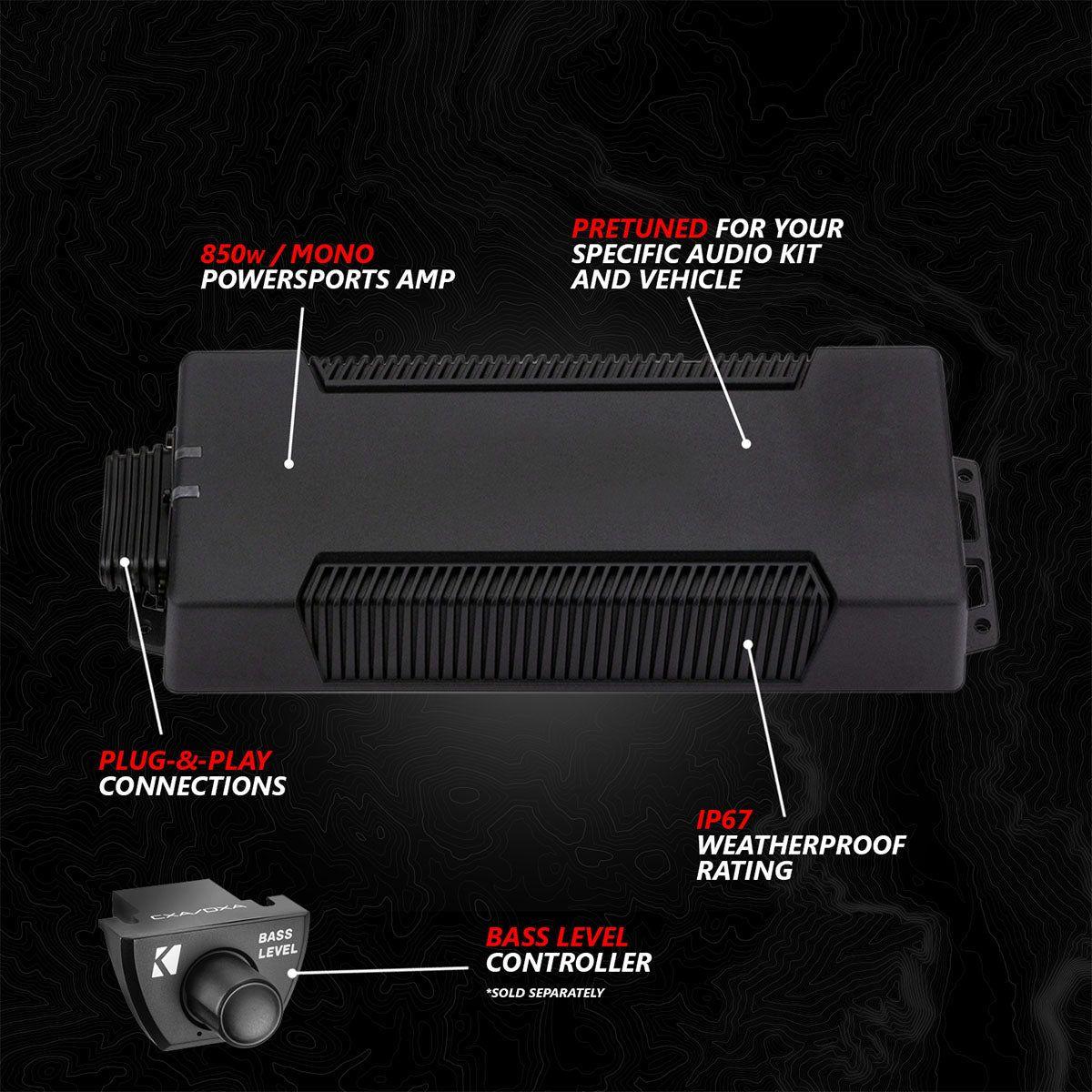 Polaris RZR Pro Series Phase-3 V-Spec 3-Speaker 1400watt System for Ride Command