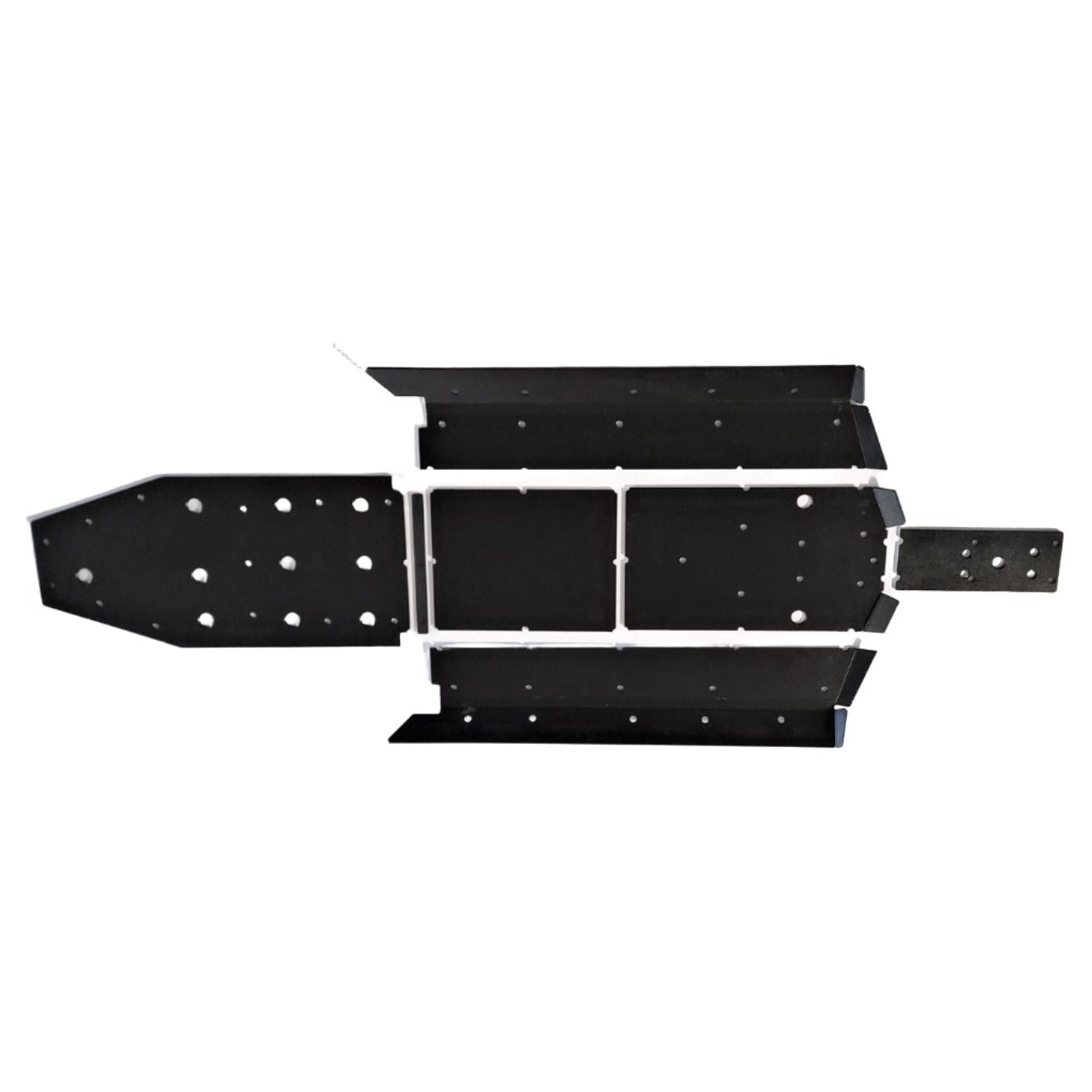 Kawasaki KRX 4 Full Skid Plate with Integrated Sliders