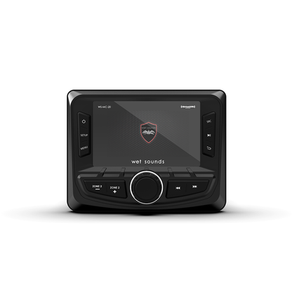 2-Zone Media Center with SiriusXM-Ready and NMEA 2000 Connectivity