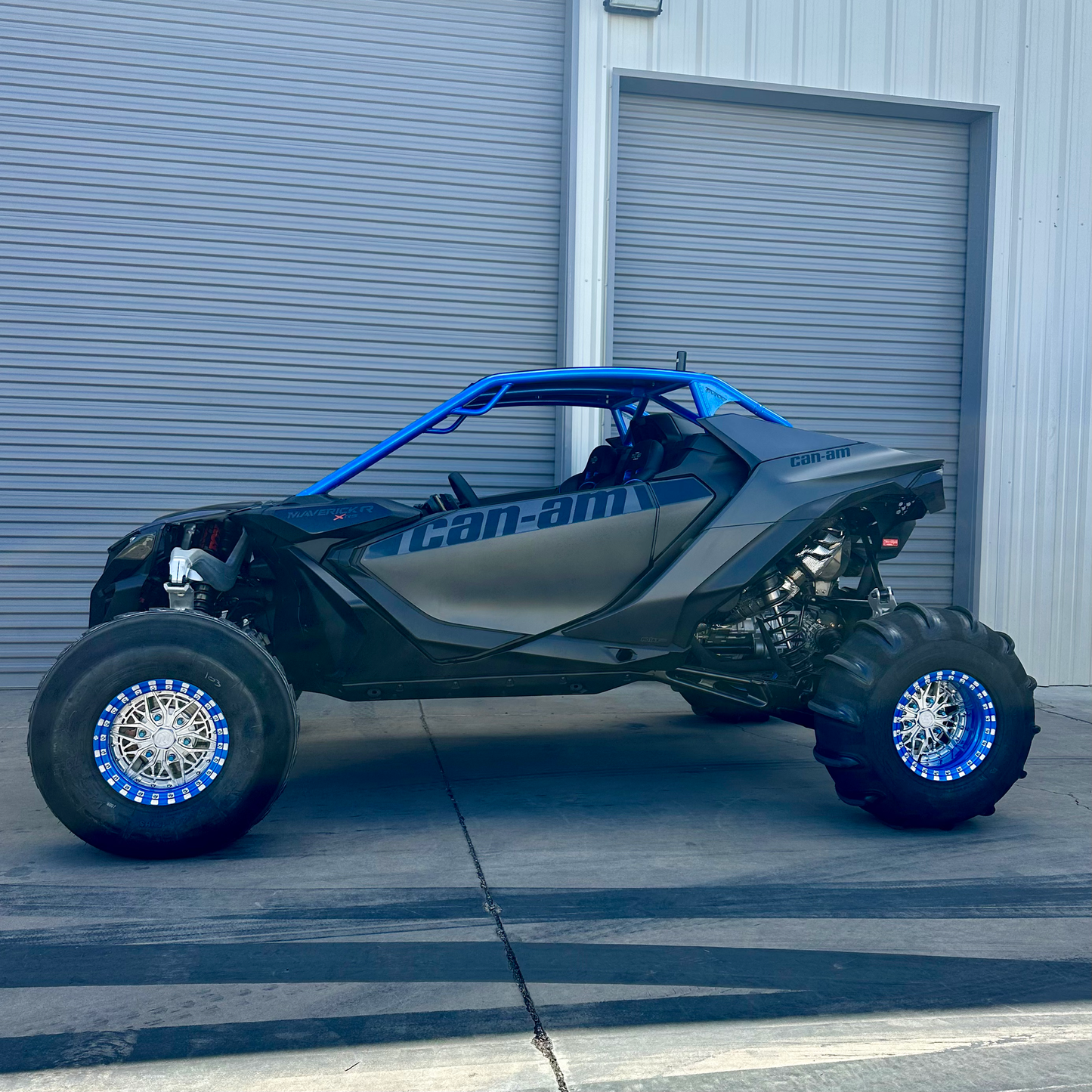 Can Am Maverick R Raw Roll Cage with Roof
