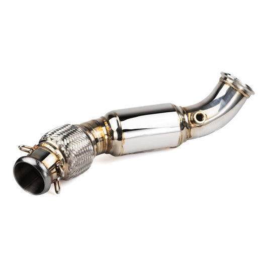 Can Am Maverick R Turbo 3" Big Mouth Mid Pipe with 6" Resonator