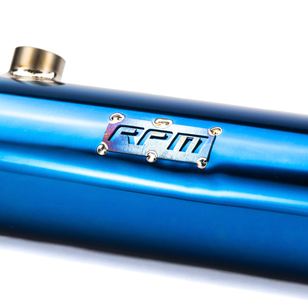 Can Am Maverick R Turbo 3" Titanium Big Mouth Mid Pipe