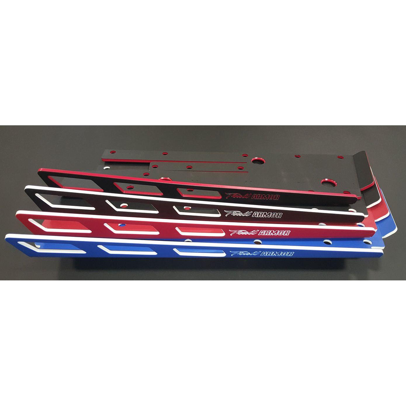 Kawasaki KRX 4 Full Skid Plate with Integrated Sliders