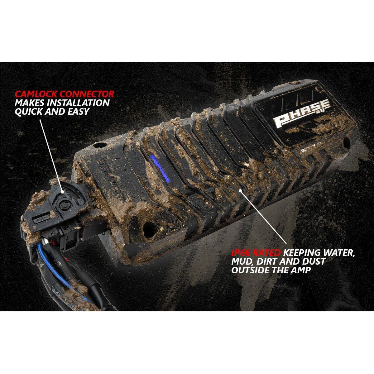 Polaris RZR Pro / Turbo R A-Spec 5 Speaker Plug-&-Play System with JVC