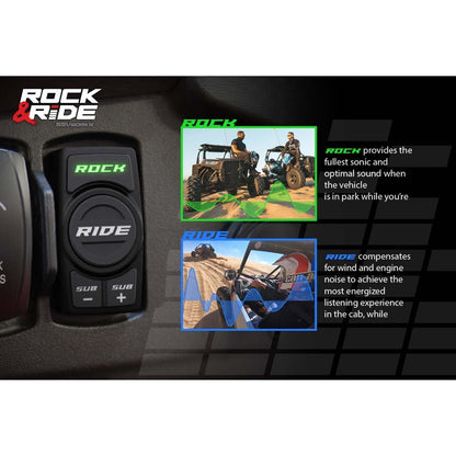 Polaris RZR Pro / Turbo R V-Spec 5 Speaker Plug-&-Play System with JVC