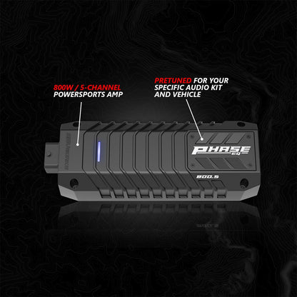 Polaris RZR Pro Series Phase-1 A-Spec 2-Speaker 200watt System with JVC
