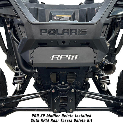 Polaris RZR Pro XP / Turbo R Slip On Muffler Delete (Race Pipe)