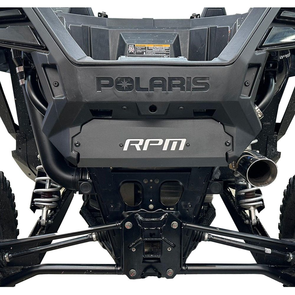 Polaris RZR Pro XP / Turbo R Rear Fascia Delete Shield / Muffler Cover