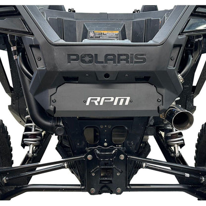 Polaris RZR Pro XP / Turbo R Rear Fascia Delete Shield / Muffler Cover