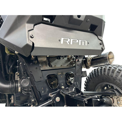 Polaris RZR Pro XP / Turbo R Rear Fascia Delete Shield / Muffler Cover