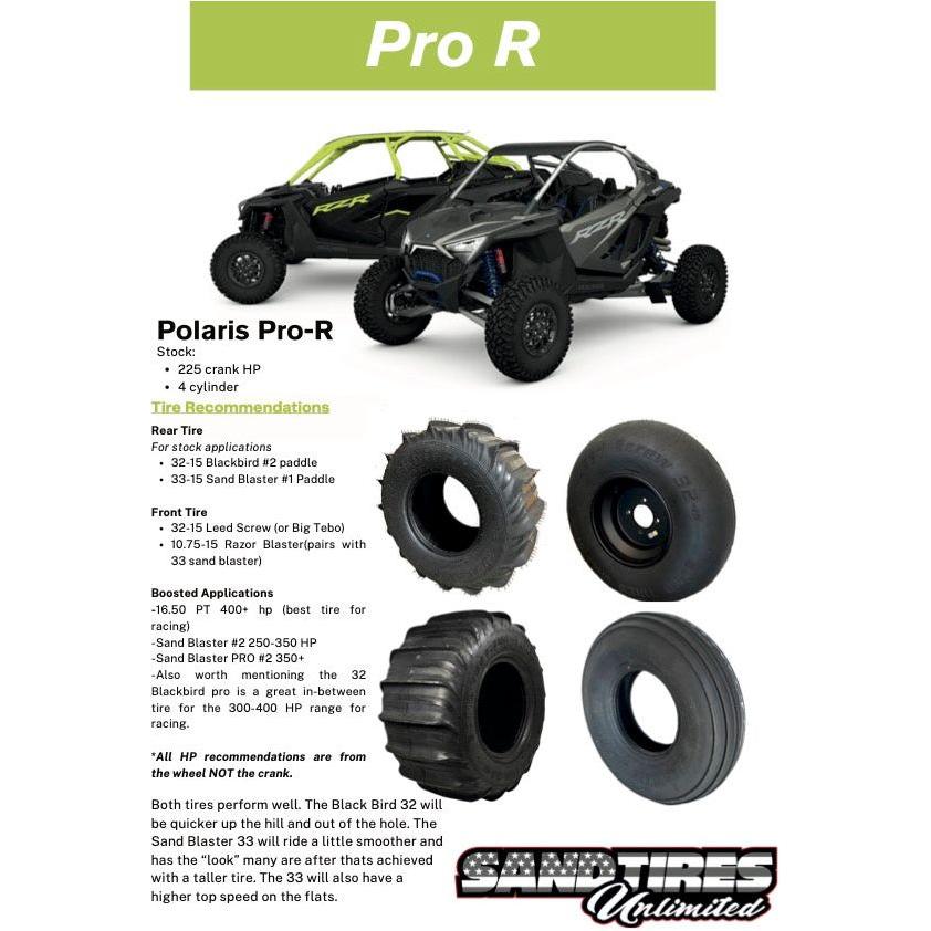 Blackbird 31" Rear Sand Tire