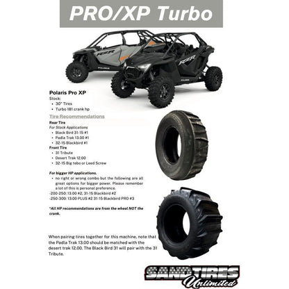 Padla Trak 13.00 Plus Rear Sand Tire