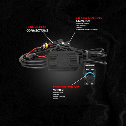 Can Am Maverick R Phase 3 V-Spec 1650 Watt 3 Speaker System