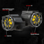 Polaris RZR Pro Series Phase-6 K-Spec 5-Speaker 1400watt System with JVC