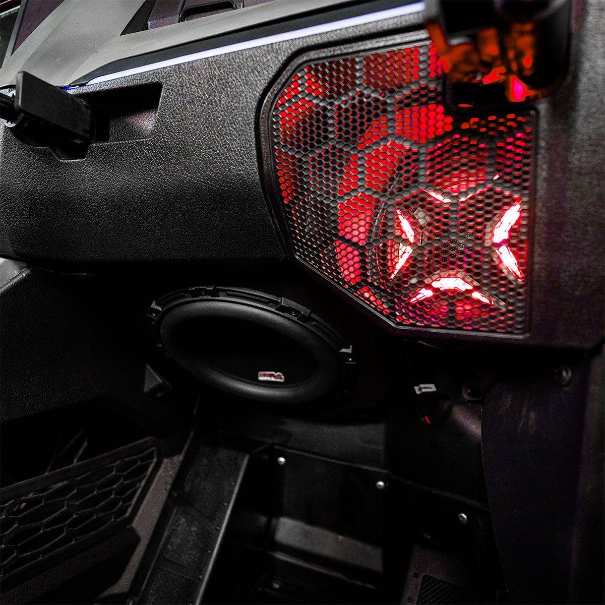 Polaris RZR Pro Series Phase-5 V-Spec 5-Speaker 1400watt System with JVC