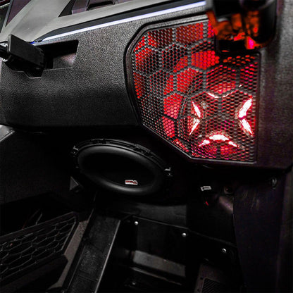 Polaris RZR Pro Series Phase-6 K-Spec 5-Speaker 1400watt System with JVC