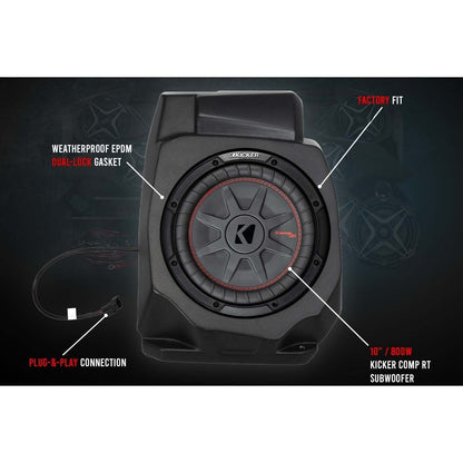 Polaris RZR Pro / Turbo R Phase X 5 Speaker Plug-&-Play System