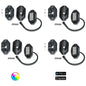 5150 Whips 187 Style Rock Lights W/Control Harness