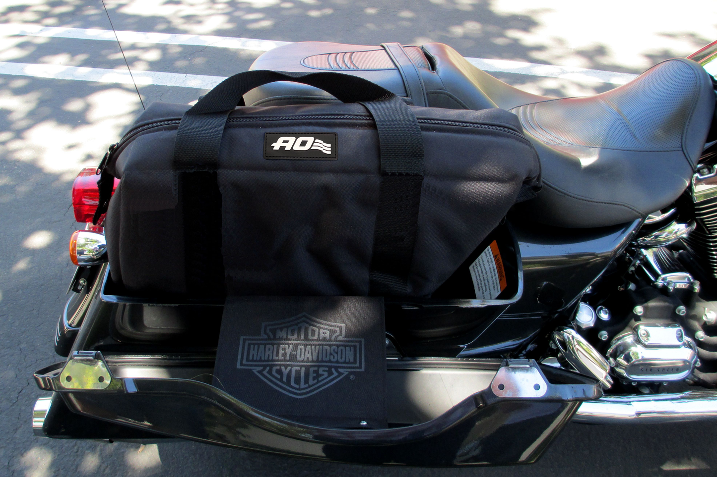 Canvas Series Motorcycle Saddle Bag Made in USA Cooler (18 Pack)