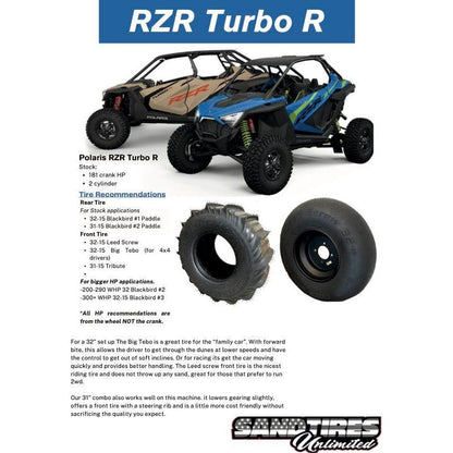 Leed Screw Front Sand Tire