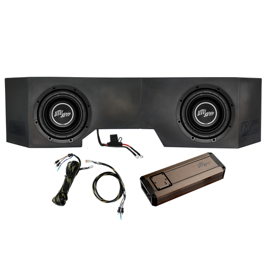 Can-Am® Defender 1200W Dual 10" Subwoofer Kit | UTVS-DEF-SUB-1200-2