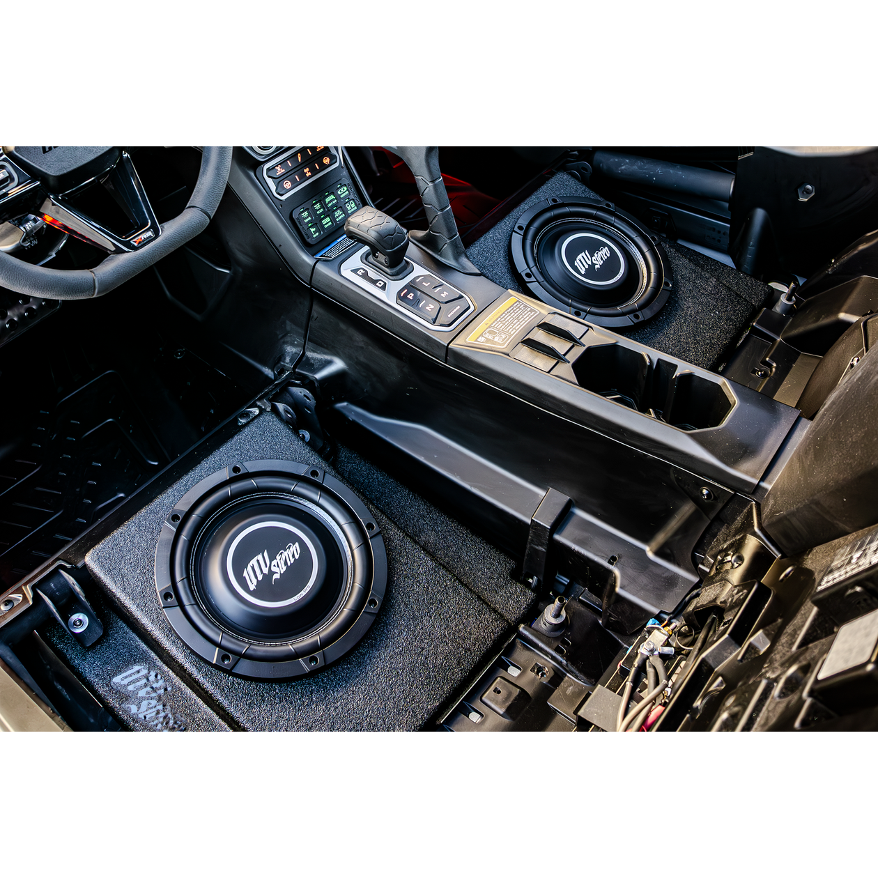 Can Am Maverick R Front 10" Subwoofer Enclosure