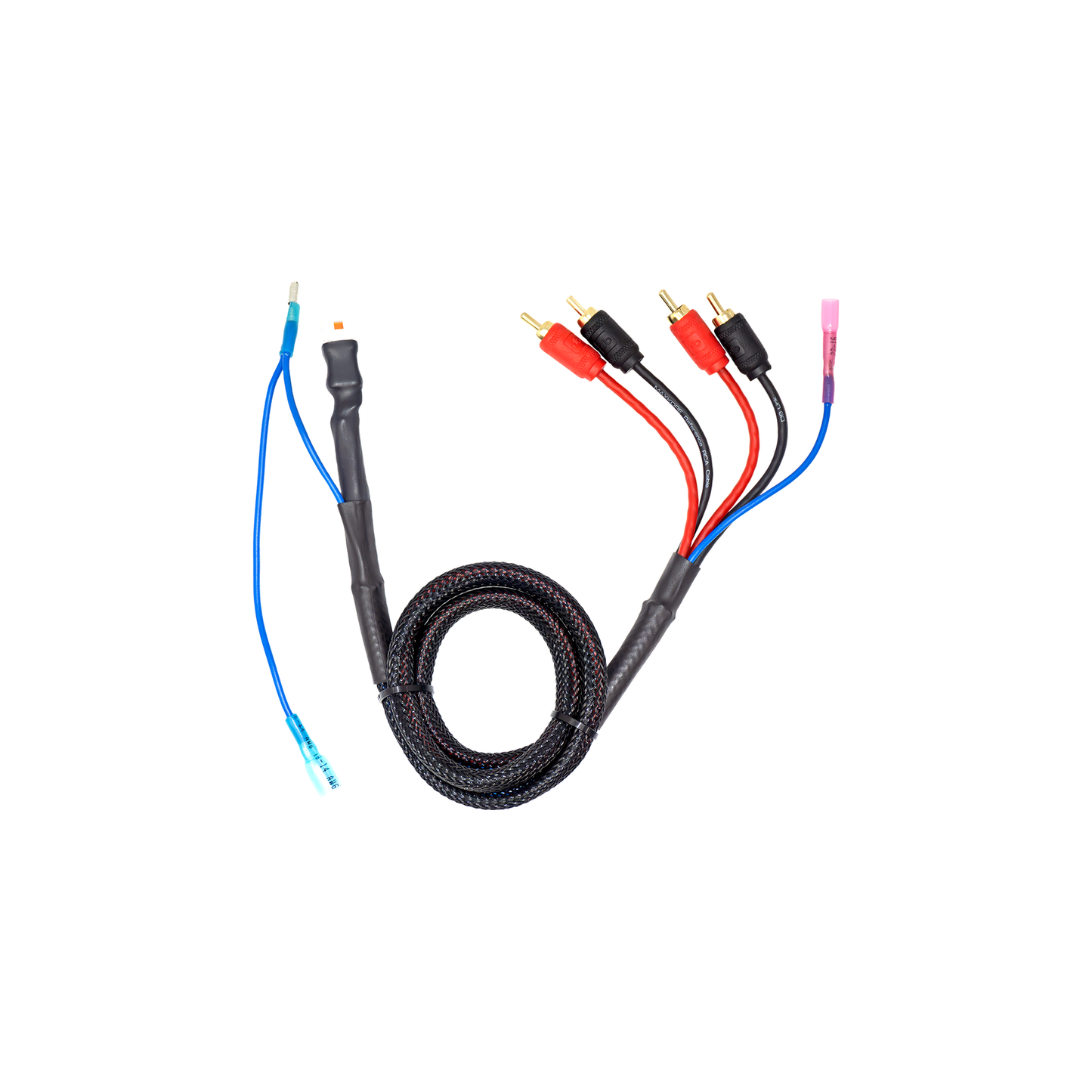 Can Am Maverick R Front & Rear RCA Output Harness + Remote