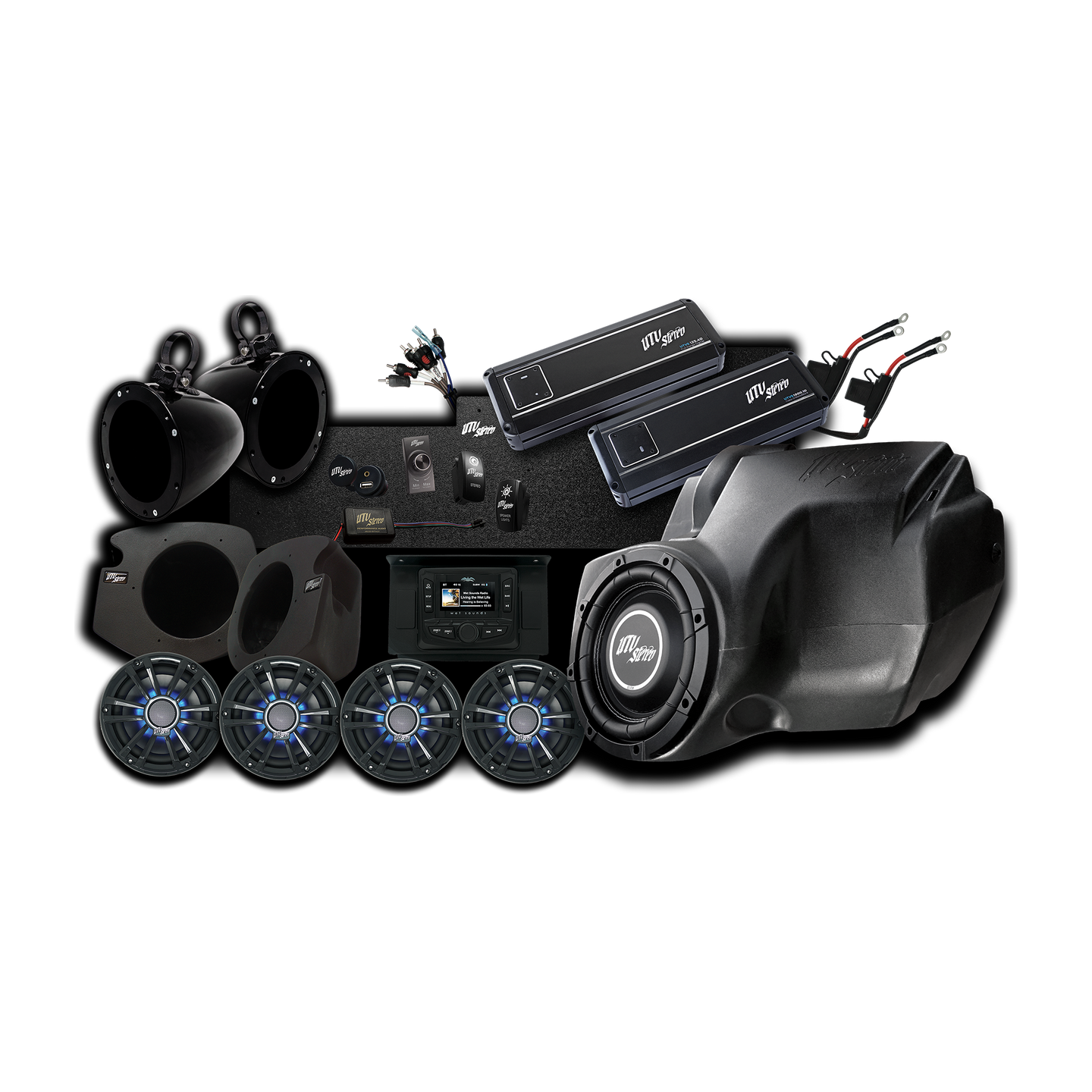 Polaris RZR Signature Series Stage 7 Stereo Kit