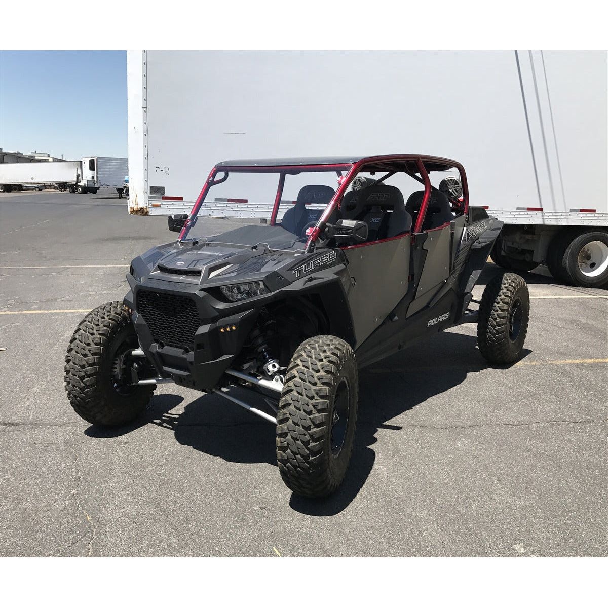 Polaris RZR 4 Turbo S Raw Trucker Cage