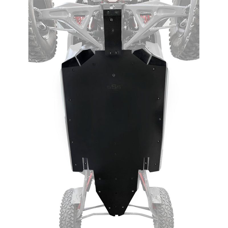 Polaris RZR Turbo R 4 Premium UHMW Skid Plate