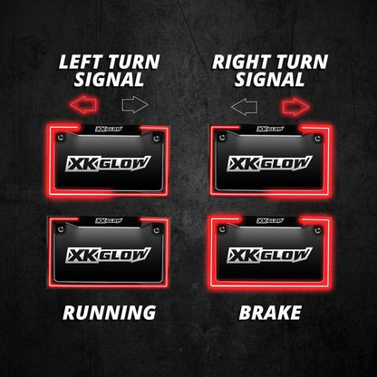 LED License Plate Frame