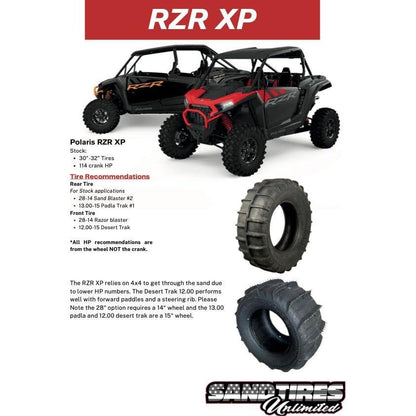 Blackbird Pro 32" Rear Sand Tire