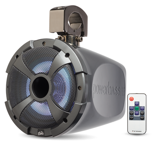8" Long Range Speaker Pod with RGB Illumination (Pair)
