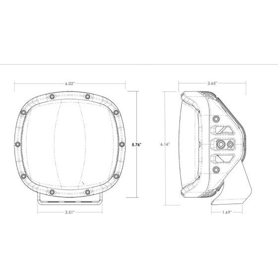 Adapt XP Amber PRO LED Light