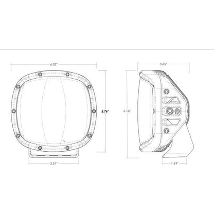 Adapt XP Amber PRO LED Light