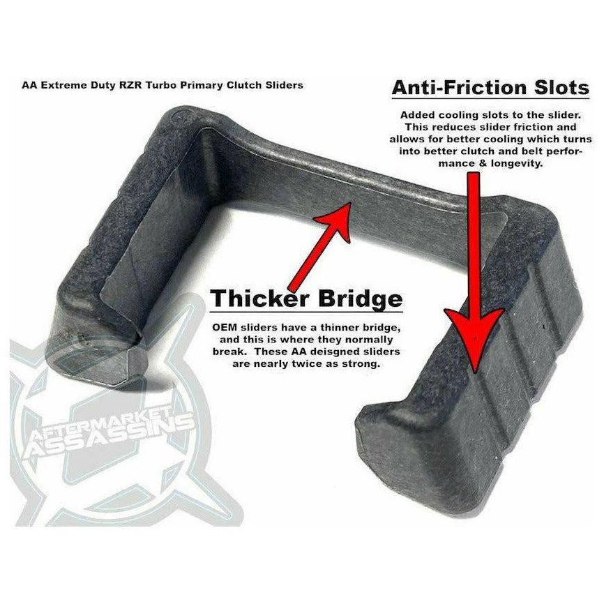 Polaris RZR Turbo (2016-2020) Heavy Duty Primary Sliders