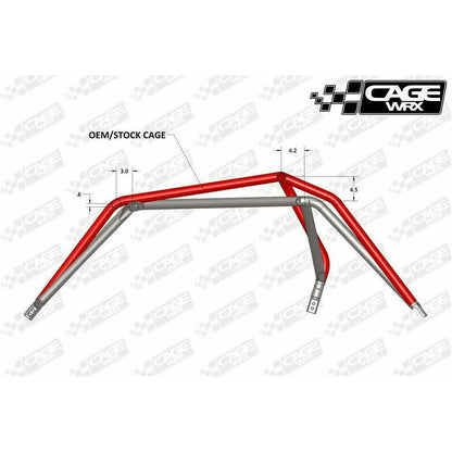 Polaris RZR (2014-2018) Raw Unassembled Baja Spec Cage Kit