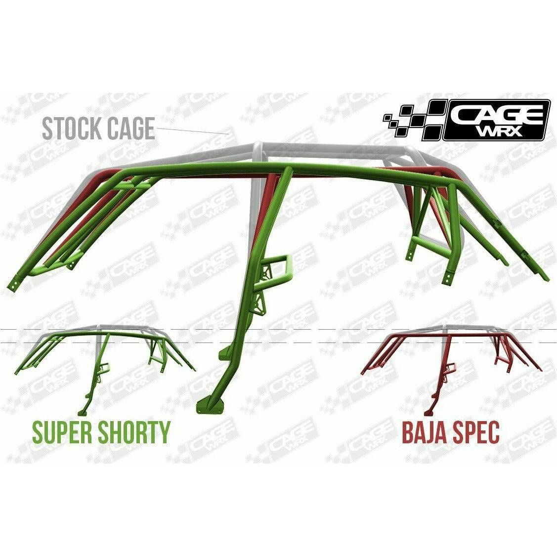 Polaris RZR 4 (2014-2018) Raw Unassembled Super Shorty Cage Kit