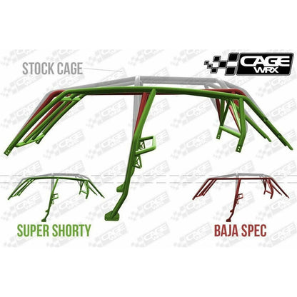 Polaris RZR 4 (2014-2018) Raw Unassembled Super Shorty Cage Kit