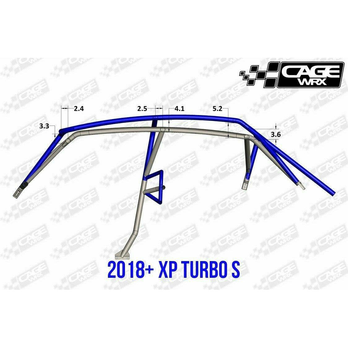 Polaris RZR 4 (2019-2023) Raw Unassembled Super Shorty Cage Kit