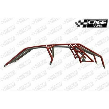 Polaris RZR Turbo R 4 Raw Assembled Super Shorty Cage with Roof