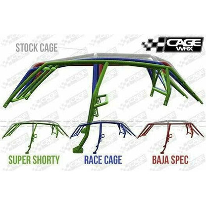 Polaris RZR 4 (2014-2018) Raw Assembled Baja Spec Cage with Roof