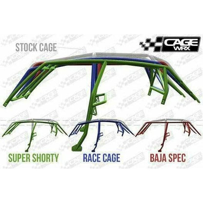 Polaris RZR 4 (2014-2018) Raw Assembled Super Shorty Cage with Roof