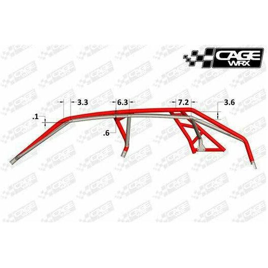 Polaris RZR Pro XP 4 Raw Unassembled Super Shorty Cage Kit