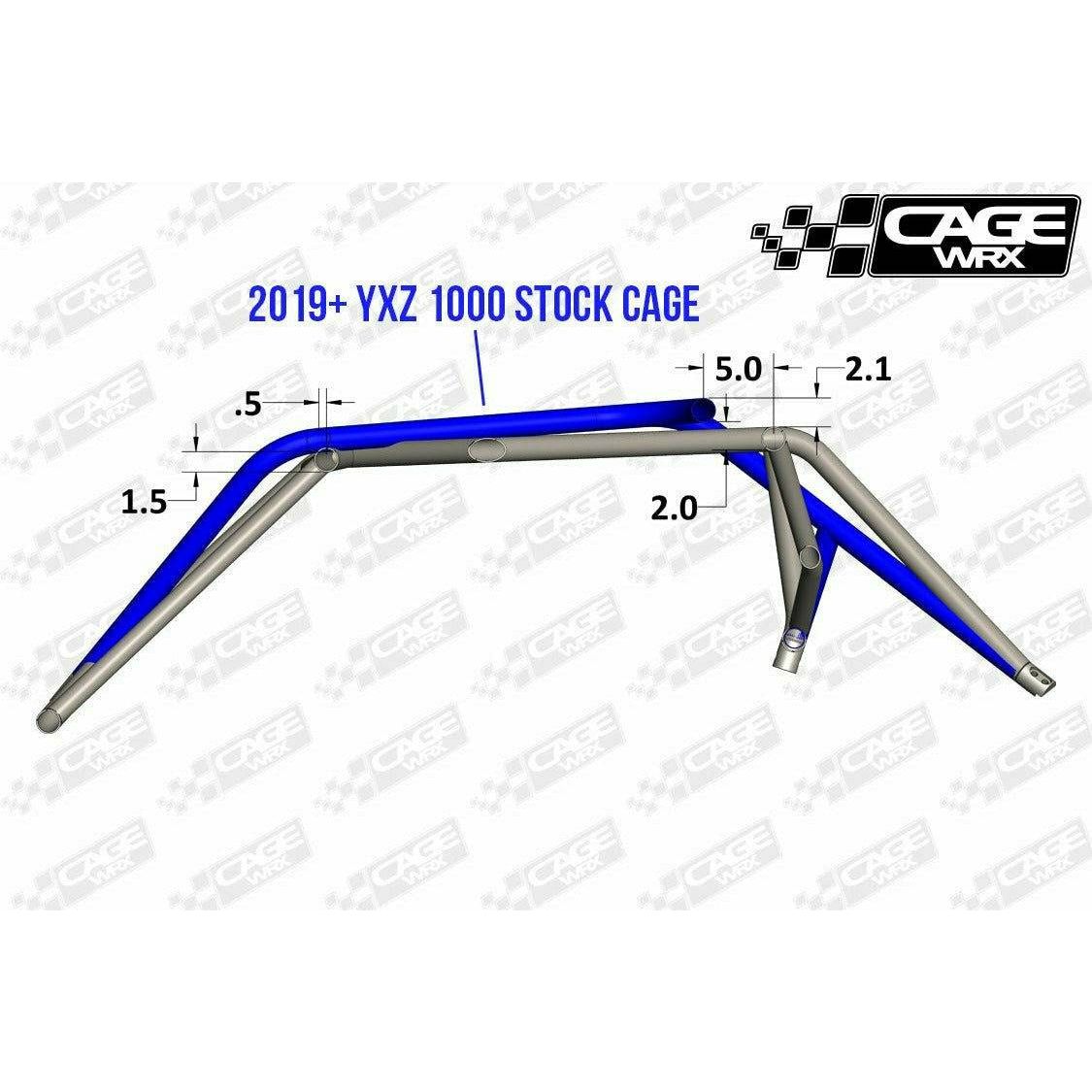 Yamaha YXZ 1000R Raw Unassembled Baja Spec Cage Kit