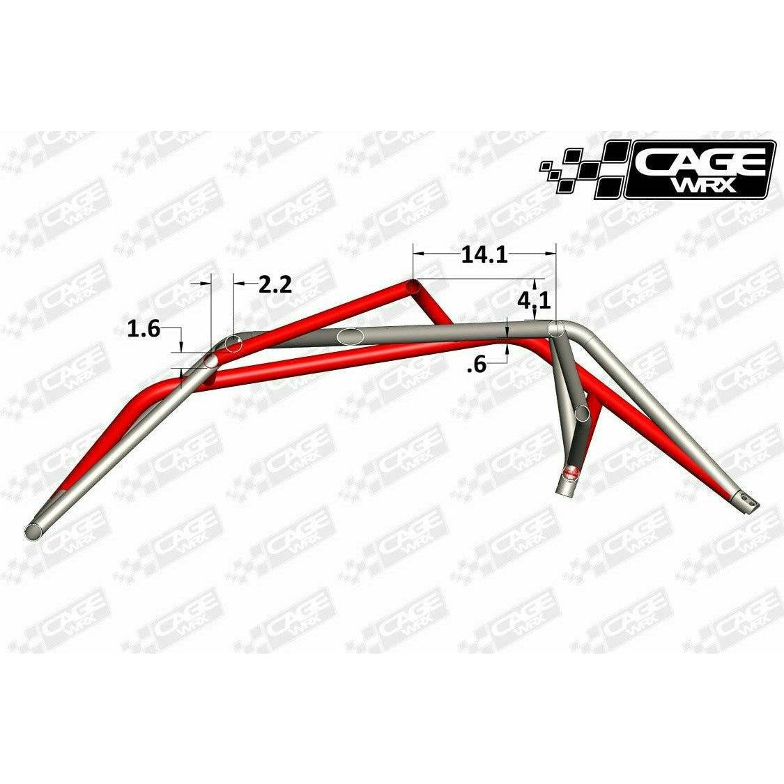 Yamaha YXZ 1000R Raw Unassembled Baja Spec Cage Kit