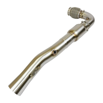 Can Am X3 3" Bazooka Race Pipe with Bullet Muffler Exhaust
