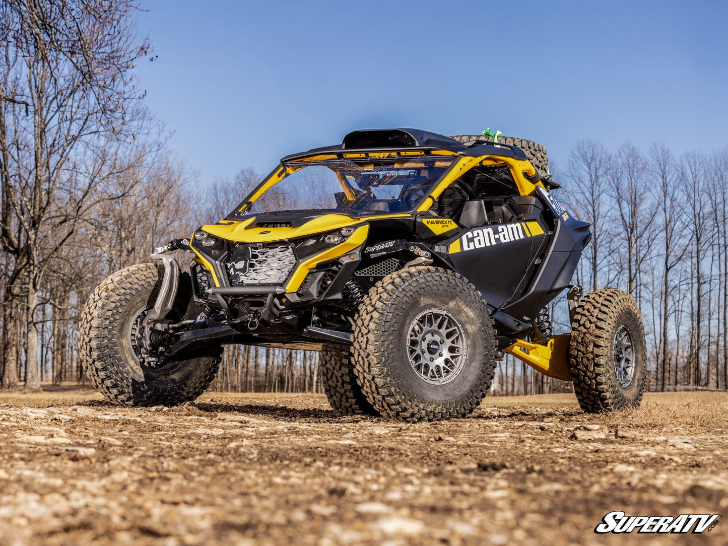 Can-Am Maverick R Skull Style Grille Insert
