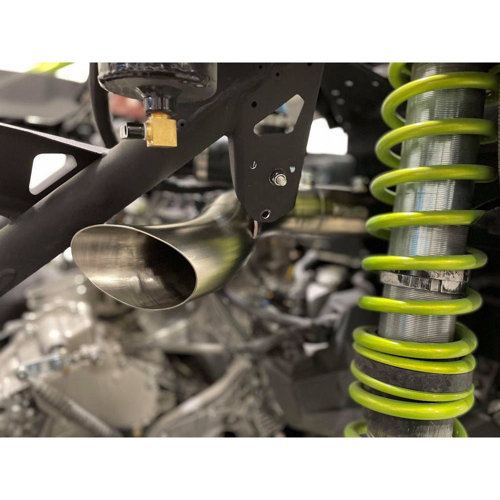 Can Am X3 Turbo Back 3" Full Race Pipe with Muffler