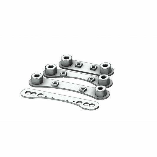 Can Am X3 Radius Rod Race Plates